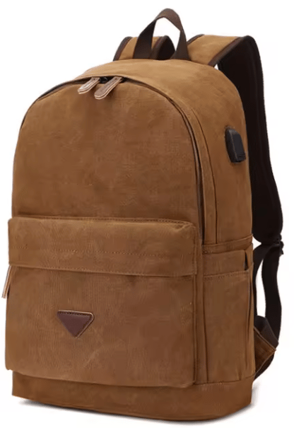 Canvas Cotton Backpack | bernscollection